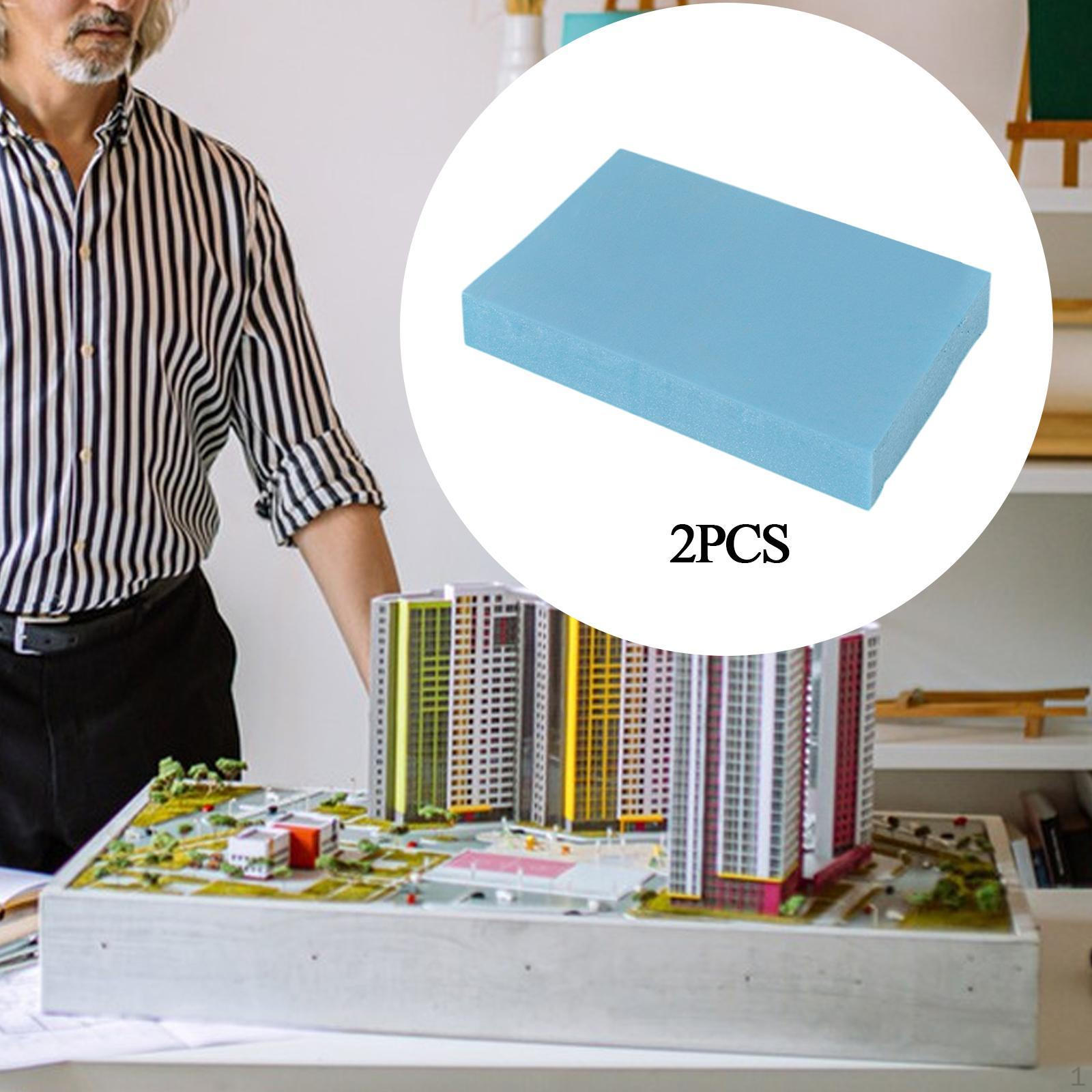 

2 листа пенопласта для самостоятельного моделирования и проектов микроландшафта