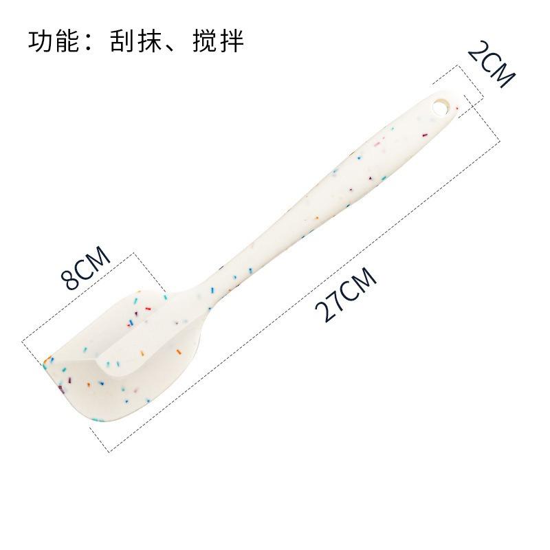 

Food Grade Silicone Baking Spatula Set 6In1 One Piece Silicone Scraper Spatula Brush Kitchen Baking Tool Practical Kitchen Tool армія зелений колір