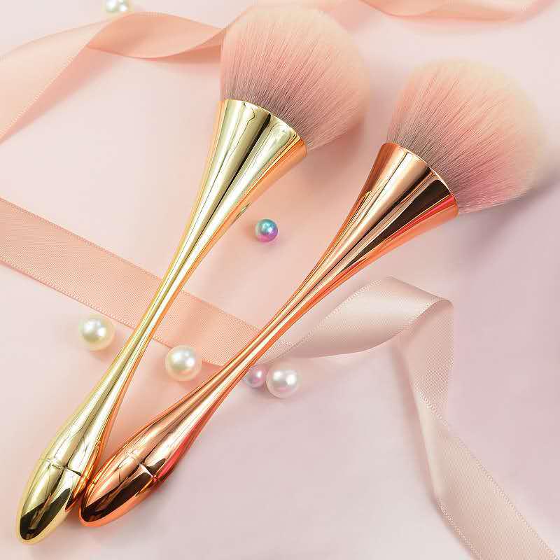 Cross-Border Soft Bristle Makeup & Nail Art Brush Set: Fluffy Loose Powder, Blush, and Dust Brushes