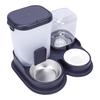 Automatic Dog Cat Feeder and Waterer Anti Slip Pet Food Water Dispenser for Small Medium Dog Cat Puppy Kitten