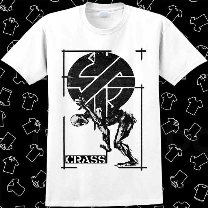 Crass Punk Anarchy British Street Graffiti T Shirt Meme Gift Best Seller 848