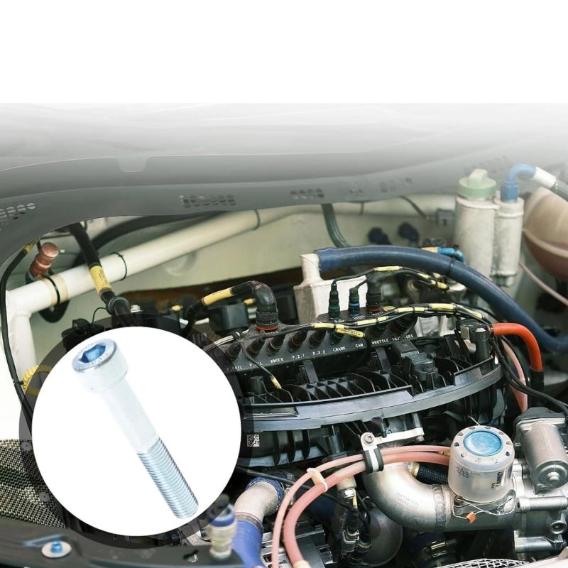 Belt Tensioner Mount Bolt Screw Automotive Accessories 90001-R1A-A00 90001R1AA00 Tensioner Pulley Bolt