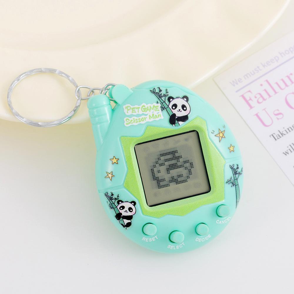 Portable Interactive Virtual Pet Console Keychain