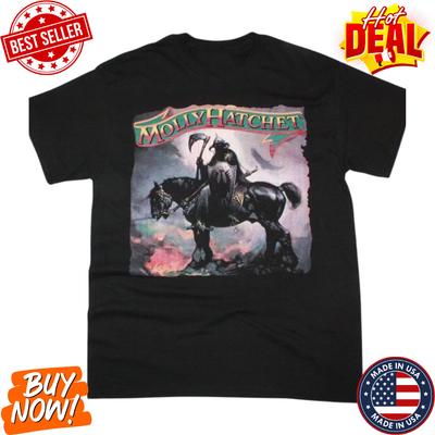 Molly Hatchet 1978 Įkvėpti Vintažiniai Roko Grupės Marškinėliai Unisex Medvilniniai Dydis S-5XL Unisex Marškinėliai