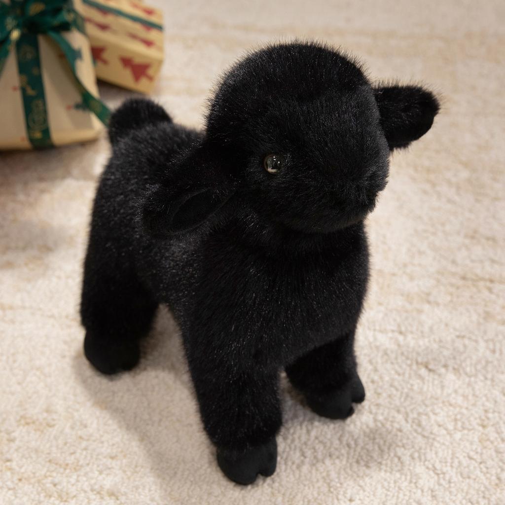 Soft Standing Lamb Plush Toy 20-40cm Cute Farm Animal Stuffed Doll Cuddly Birthday Gift For Kids
