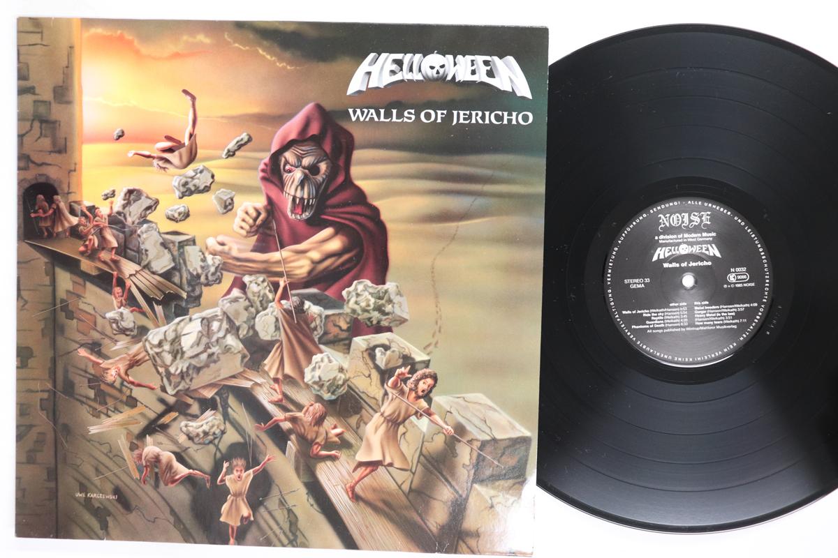 Виниловая пластинка HELLOWEEN Walls Of Jericho N0032 NOISE INTERNATI 1985 Германия Метал Б/у