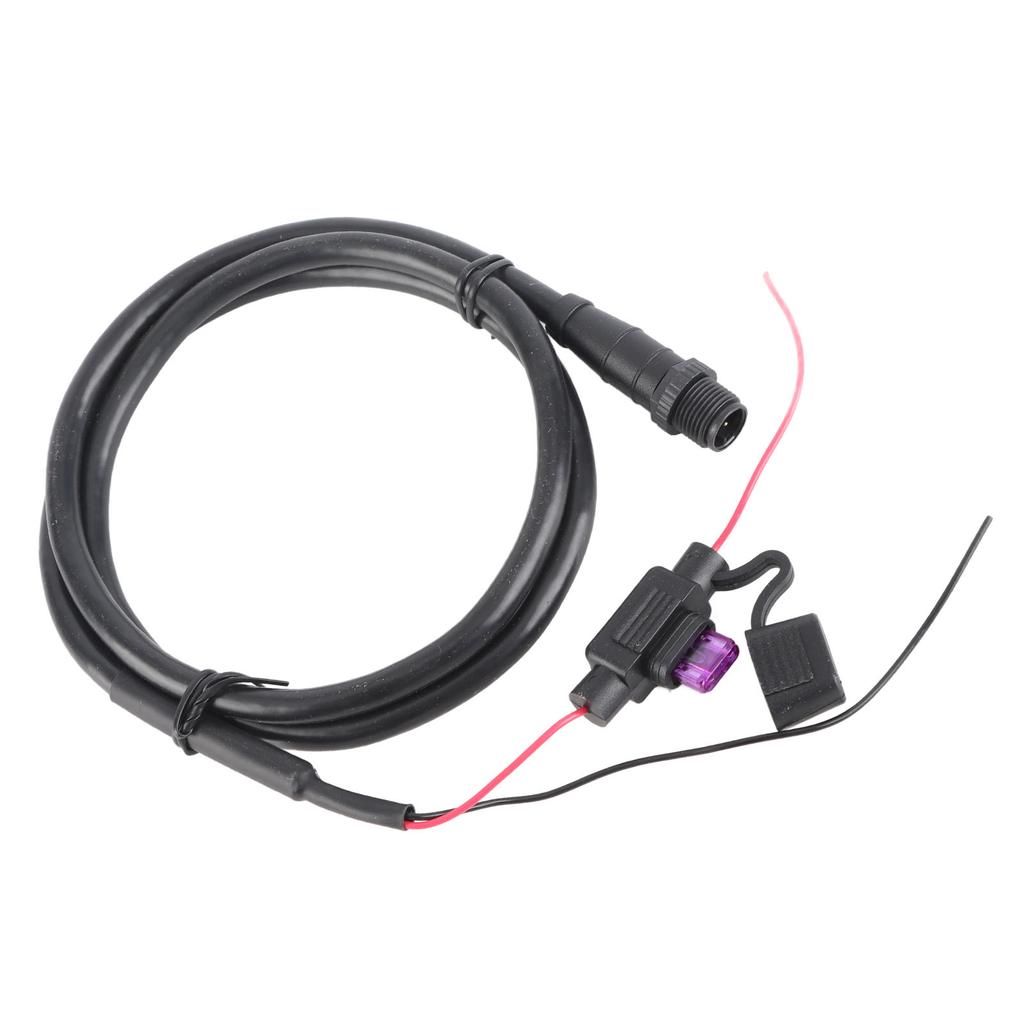 For NMEA 2000 N2K Male Power Cable with Fuse 5 Pin 1m 39.4in Long for Networks