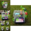 Bird Cage For Small Birds With Metal Construction And Luxurious Villa Design For Home Use