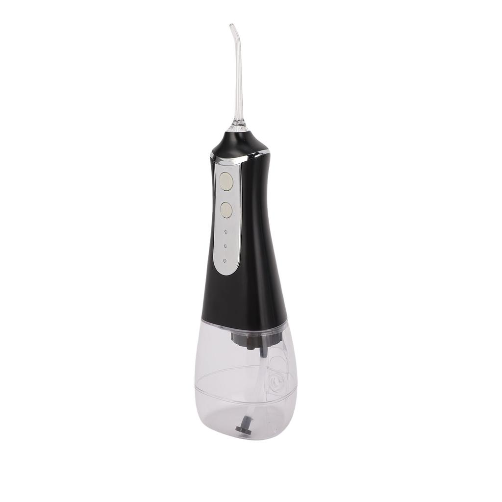 Water Teeth Irrigator 300 ML IPX6 Water Proof 40-130 PSI Pressure Electric Oral Irrigator with 5 Replacement Nozzles