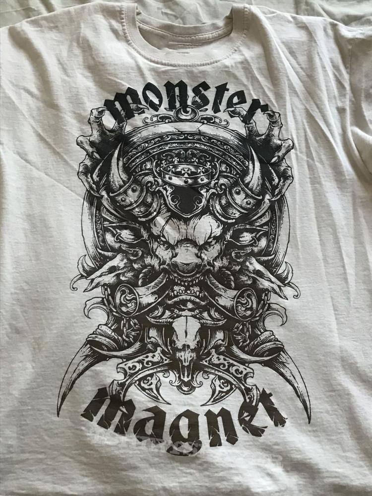 Monster Magnet Band Music White T-Shirt Cotton All Size Unisex T-Shirt XXXXL