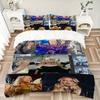 3Pcs Musician'S Glamorous Journey Bedding Sets For All Sizes New 3D Printed Bed Cover Comforter Duvet Cover Pillowcase Bedroom Decoration
