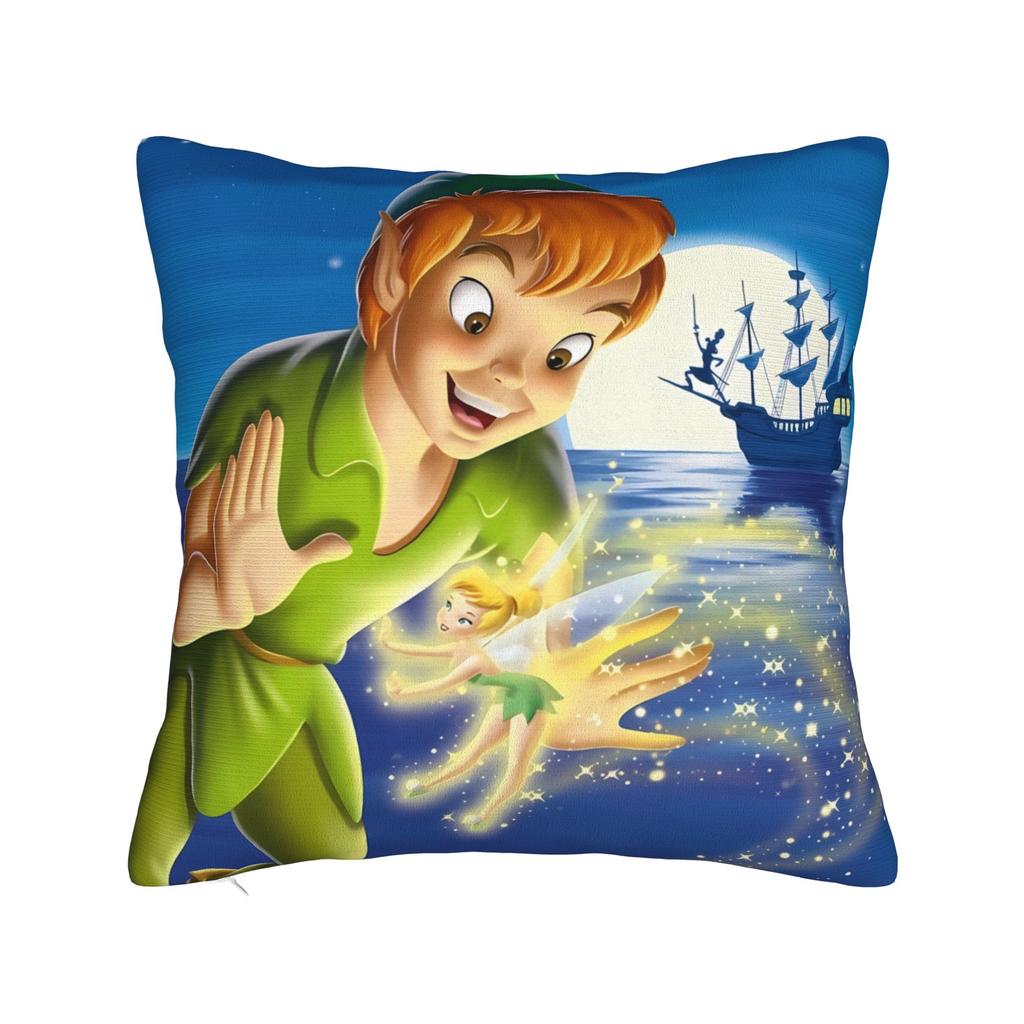 Pillow Cover Cartoon P-Peters P-Pan  Morden Pillow Case For Sofa Car Home Decor Pillowcases