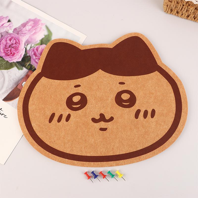 

Cartoon Bear Rabbit Felt Board Non-Slip Bedroom Thickened Wall Sticker Message Board Commemorative Photo Wall Gifts