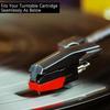 Record Player Belts Rubber Turntable Belts Essential Diamond Styluses Needle Record Player Needle for Record Players