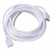 LED RGB Light Strip Extension Cable - 1M Double-Ended Female Connection with Colorful LED4P1M Injector