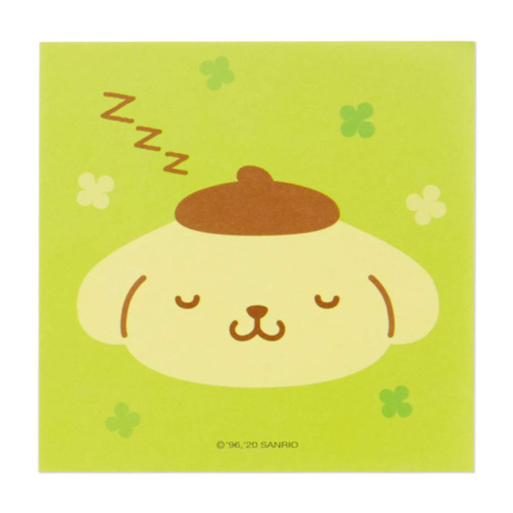 Sanrio Pompompurin Čtvercový blok (Tvář)