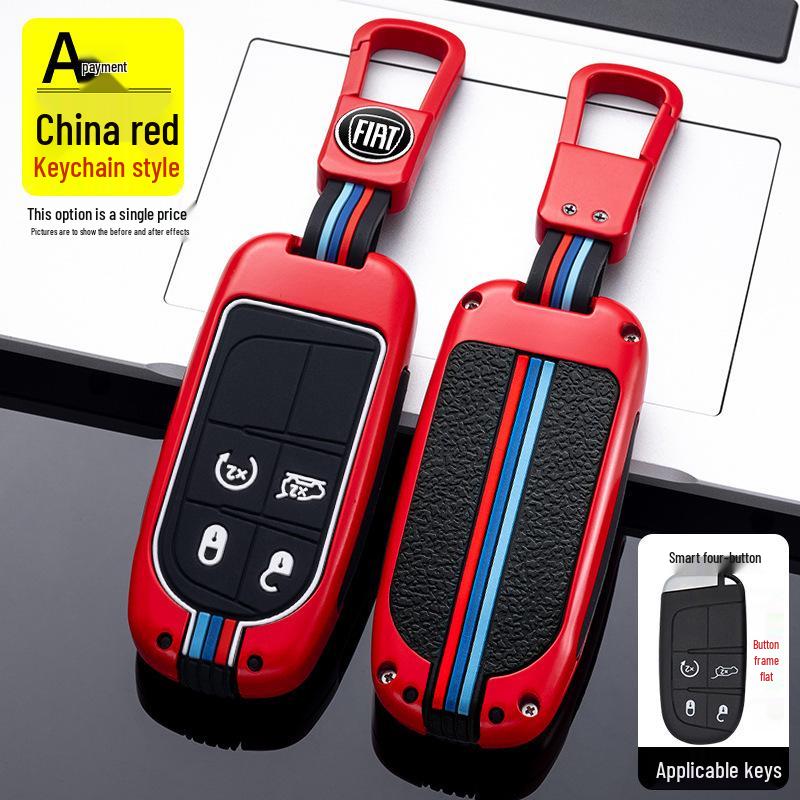 GAC Fiat Key Case for Viaggio Ottimo Zhiyue - Metal Shell Car Protection Cover