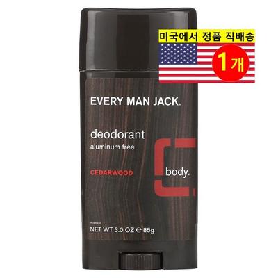 Deodorant Every Man Jack bez hliníku s vůní cedrového dřeva, 1 ks, 88 g