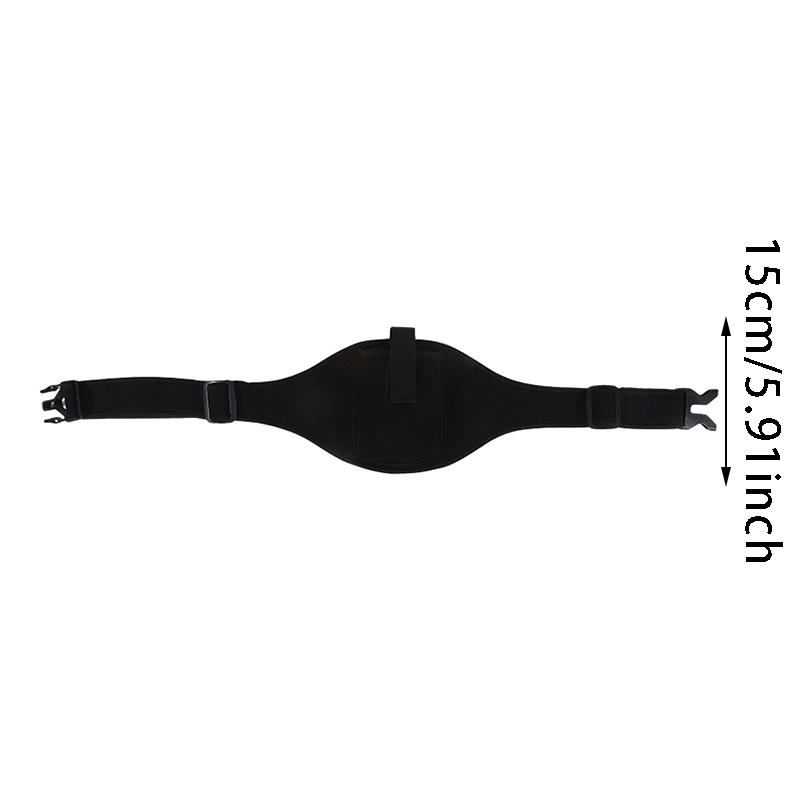 Adjustable Mic Belt with Hands-Free Mic Holder - Secure Waist Carrier Pouch for Fitness Instructors,Public Speakers,Performancer
