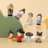 Cartoon National Tide Cultural Doll Model Ornament: Trendy Blind Box Gift for Company Events