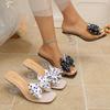 New Style Shoes - Large Size Women's Casual Comfortable High-heeled Flip-flops