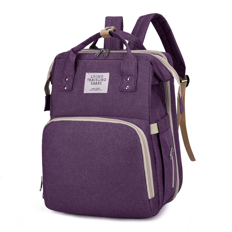 Multipurpose Lightweight Baby Bed and Mommy Travel Bag with Large Capacity and Breast Milk Storage