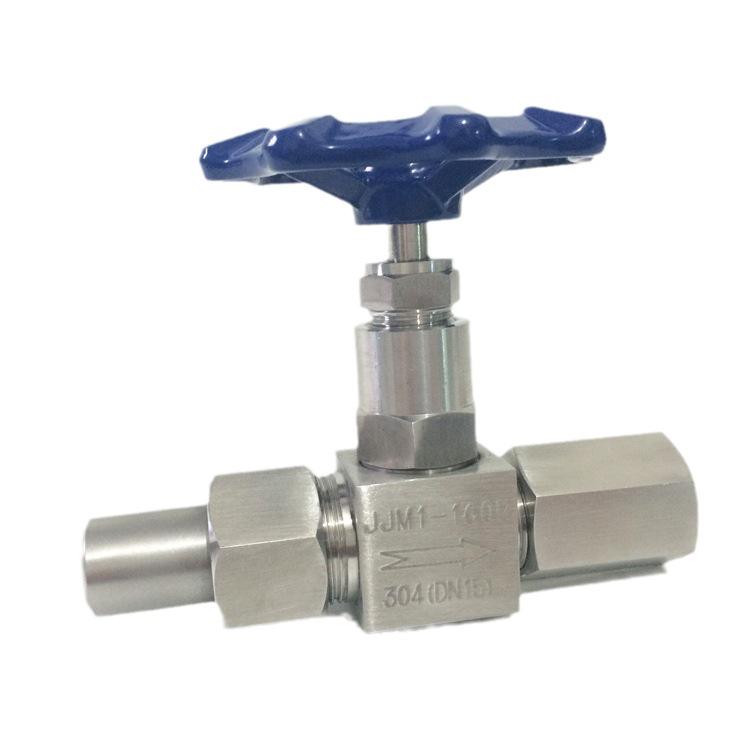 Shanghai Stainless Steel Pressure Gauge Stop Valve JJM1-160P (Inner & Outer Thread)