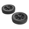 2pcs Grill Wheels BBQ Grill Wheel Multi-Functional