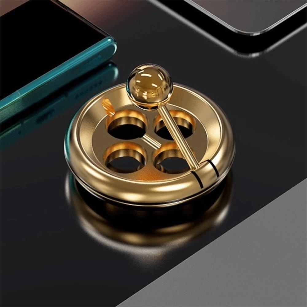 Metal Floating Fidget Toy Focus Aid Fingertip Spinner Fun Decompression Toy Office