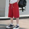 Boys' Summer Casual Korean-Style Shorts - Mid-Length Trendy Capri Pants