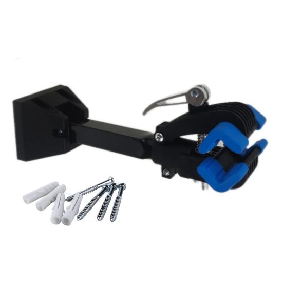 Bike Repair Stand Wall Workbench Mount Rack Strong Load Capacity Sturdy Construction Adjustable Height Easy To Install Bicycle Maintenance Rack