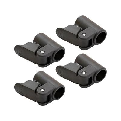 4Pcs Outdoor Camping Tent Mounting Clip for Canopy Clamp Replacement Adjustable Tent Rod Adapter Connector for Tent Rod