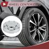 HEROFFIX Wheel Center Cap for Dodge Ram 3500 (2011-2018) - 1 Piece, Chrome/Silver Tone Plastic, Part Number 68081010AA