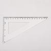 6Pcs Student Geometry Tool Multifunctional Geometry Math Set with Straight Ruler Protractor Set Square For School Office