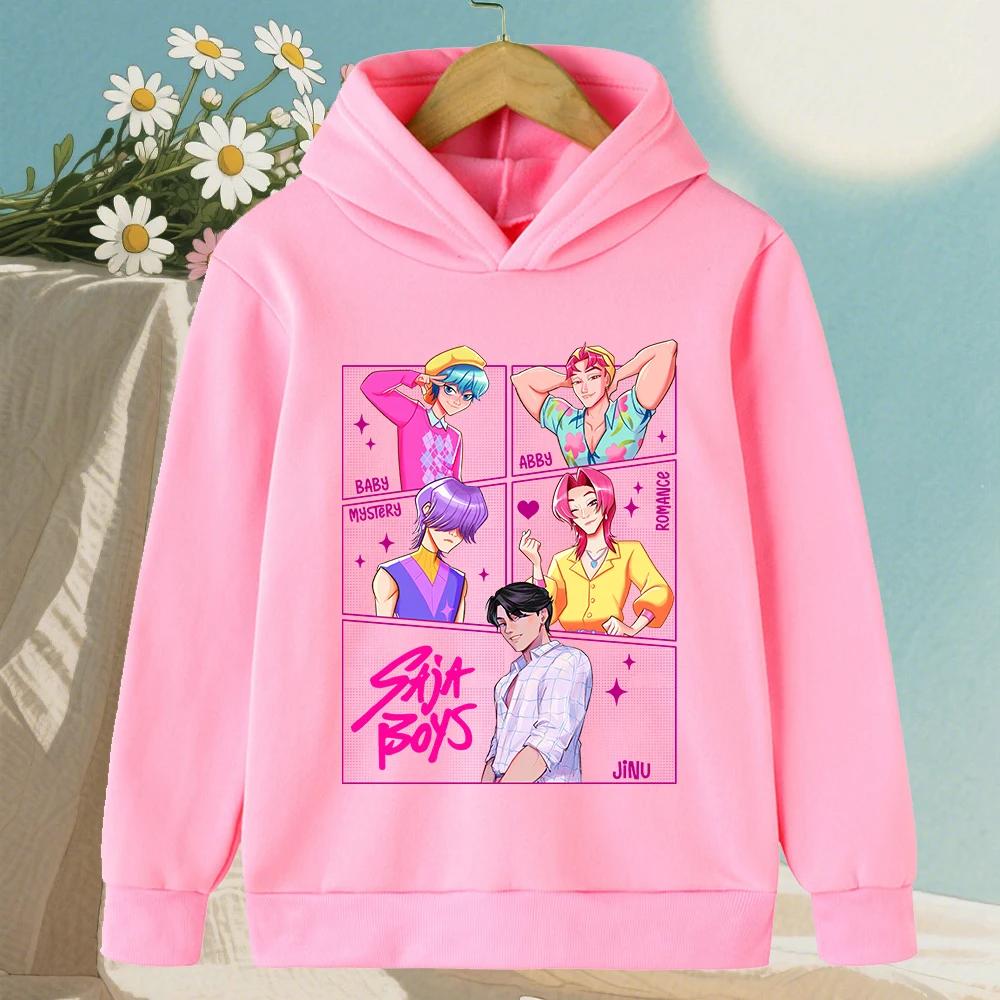 

Korean Saja Boys KPop Demon Hunter Print Children s Sweater Autumn Boys Girls Trendy Fashion Casual Tops Pullover 100