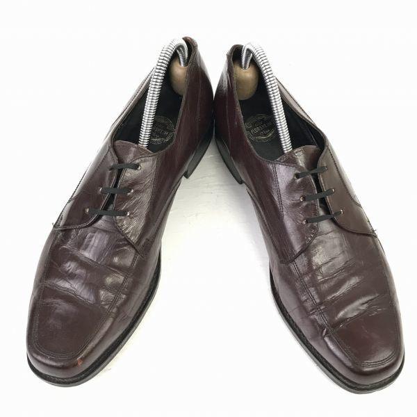 Vintage Florsheim USA Leather McKay U-Tip Red Brown 26.5(USED)
