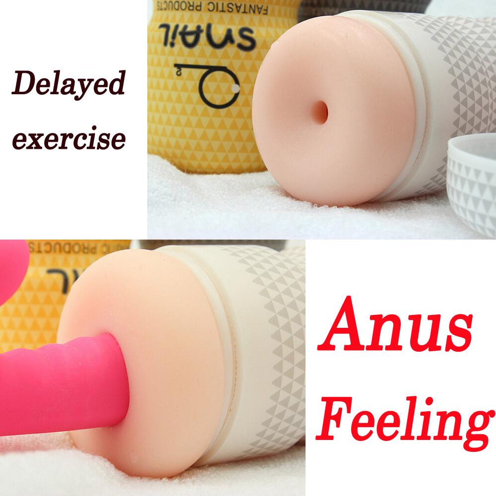 Waterproof TPR 3D Realistic  Doll Male Masturbator   Toys For Man