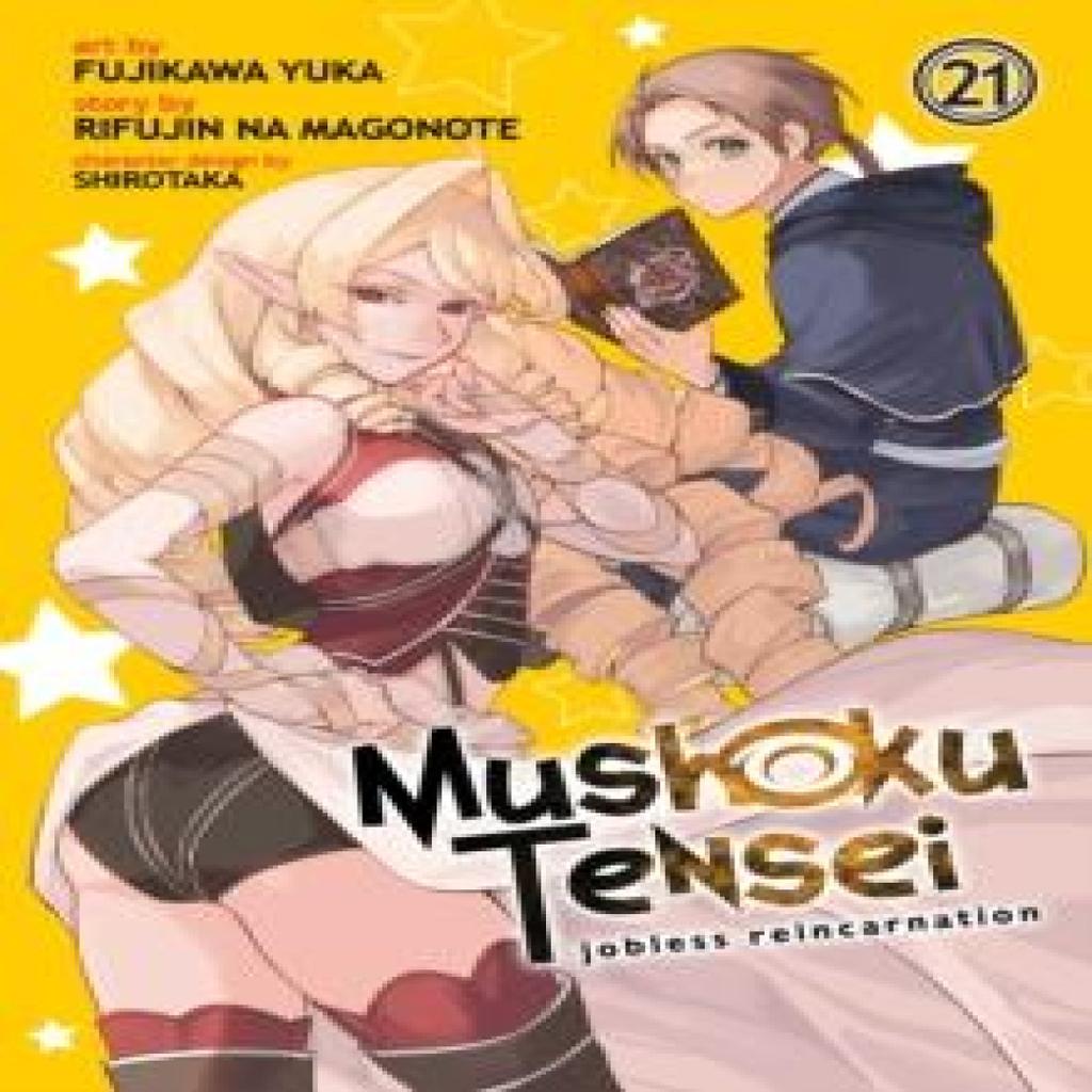 Mushoku Tensei Jobless Reincarnation Manga Vol. 21 by Rifujin Na Magonote Paperback Book 9798893739138