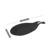 Spoon Rest, Silicone Heat-Insulating Spoon Rest, Spatula Holder, Heat-Resistant Cutlery Placemat Tray, Kitchen Tools