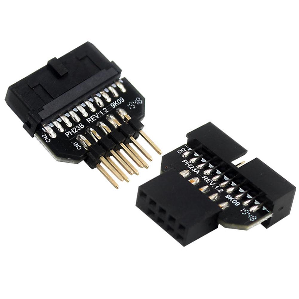 9 Pin Male Housing To USB 3.0 Converter Compatibility Male Housing To USB 3.0 Conversion Cable Motherboard Chassis Accessories