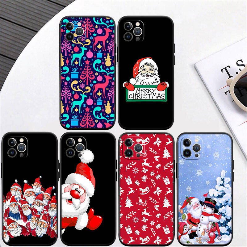 RT16 Merry Christmas Deer Gift New Shell Phone Case for Xiaomi Poco F5 F6 C40 C65 C55 C50 C51 M7 X7 C75 M6 C71 F7 C85 F8 Pro Ultra