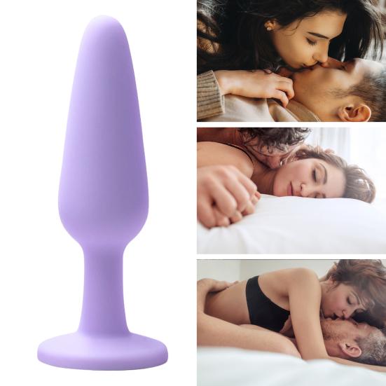 Silicone Anal Stopper Butt Stopper Adult Sex Toy Jeweled Anal Toy Personal Anal Trainer for Women Men And Couples