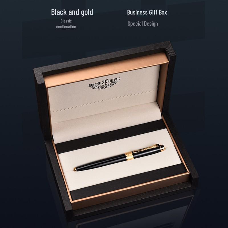 Men's Signature Pen H638 - Metal Barrel, Boxed, Logo Engravable