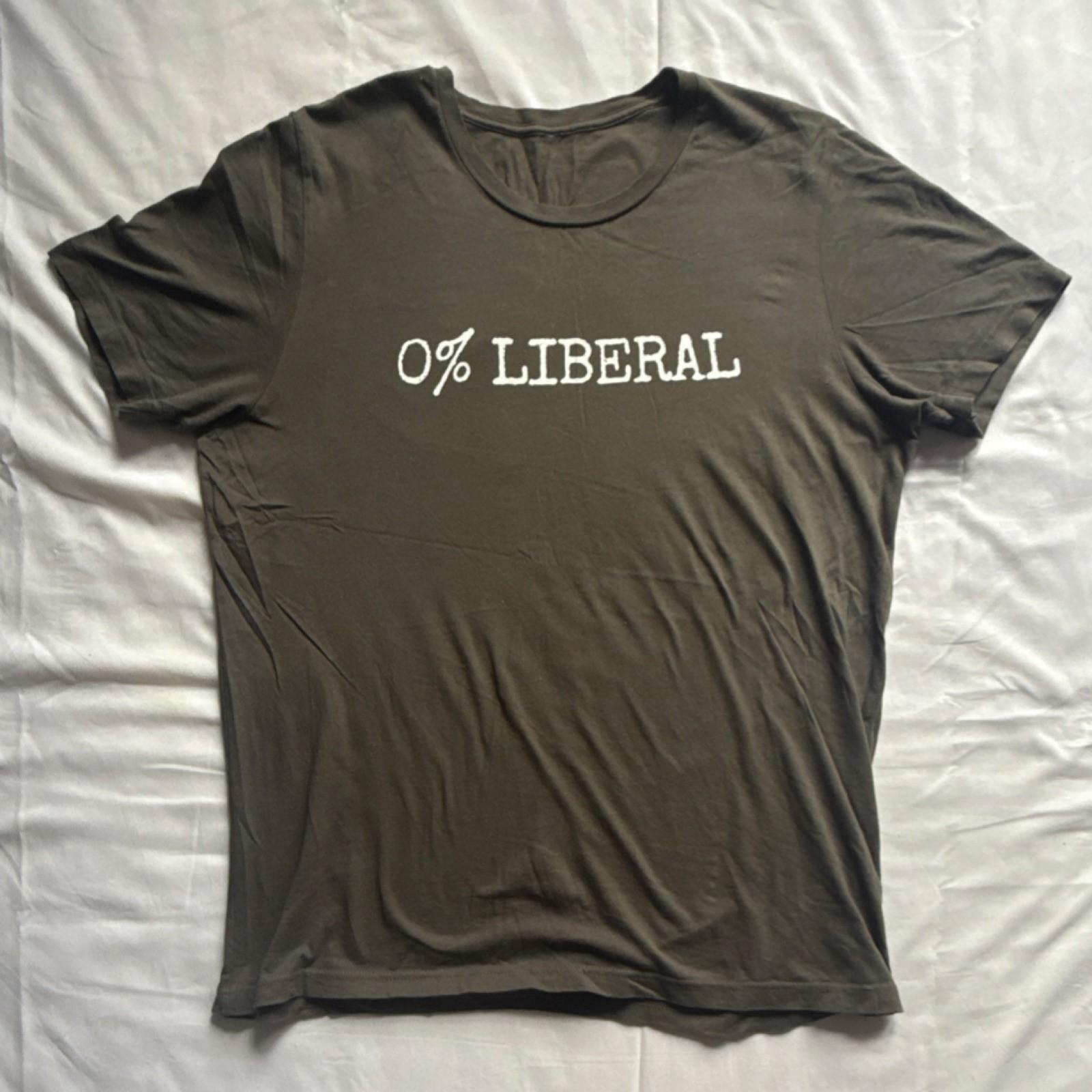 

Gray 0% Liberal Graphic Print L Men s Crew Neck Short Sleeve T-Shirt 5XL різнокольоровий