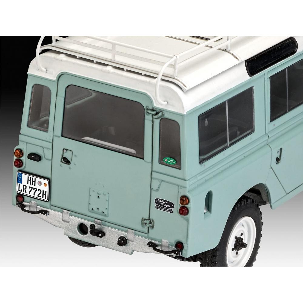 Německý model Land Rover Series III z plastu Level 124 07047