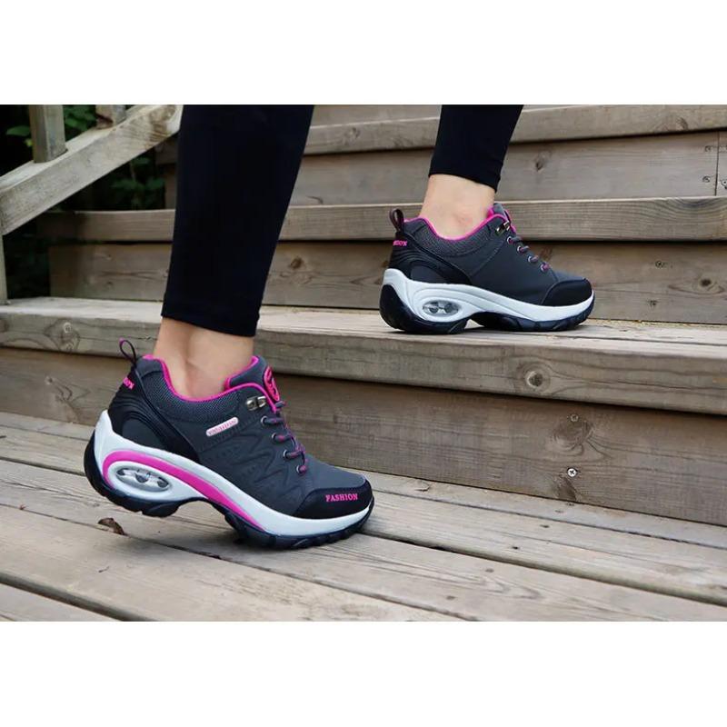 Women Sports Shoes Platform Sneakers Fashion Outdoor Hiking Non Slip Casual Shoes Low Running Shoes Women Footwear