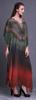 Phagun Tribal Feather Ladies Kaftan Holiday Loungewear Maxi Dress Beach