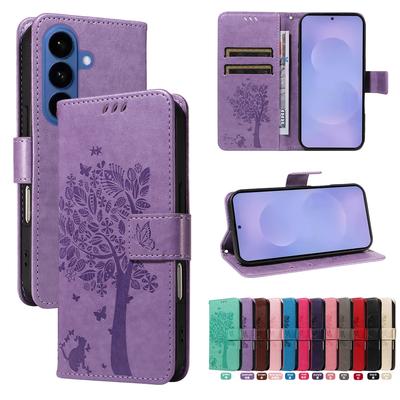 Wallet Case On For Coque Samsung Galaxy Samsung Galaxy S26 S25 Edge S24 S23 S22 Ultra FE Plus Flip PU Leather Phone Cover