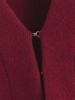 Early Autumn V-Neck Slim Cardigan & Hip Skirt Set for Women