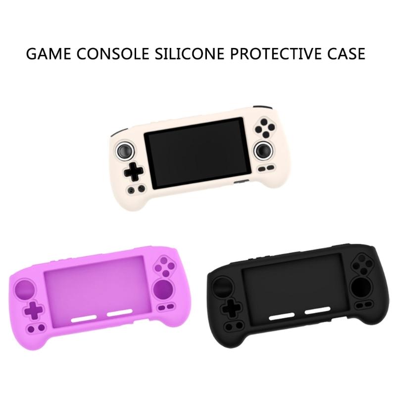Konsolenhülle Silikonabdeckung Wasserdichte Weiche Hülle Vollständige Abdeckung Flexible Haut für RG556 Gamepad Schutzhülle Gehäuse